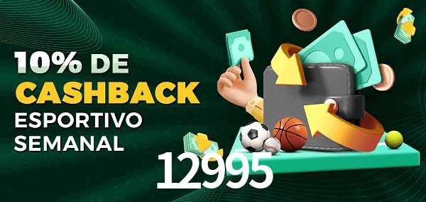 10% de bônus de cashback na 12995