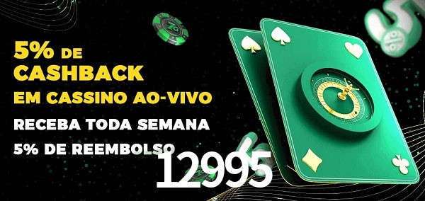 Promoções do cassino ao Vivo 12995